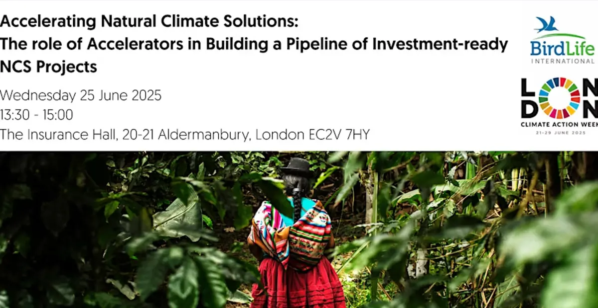 Accelerating Natural Climate Solutions - The Role of Accelerators in ...