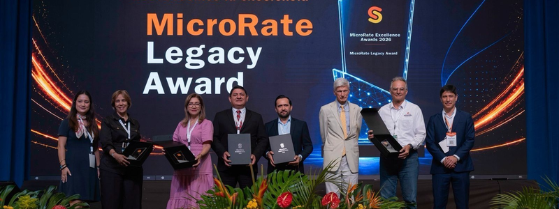 Banco Integral recognised with two excellence awards at the MicroRate Excellence Awards 2026