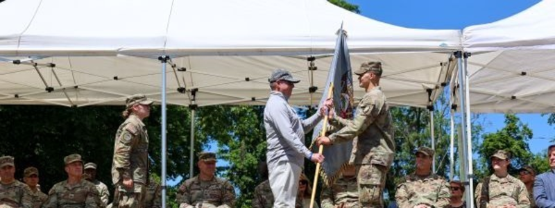 West Point Class of 2029 Receives Class Flag During CFT II Graduation