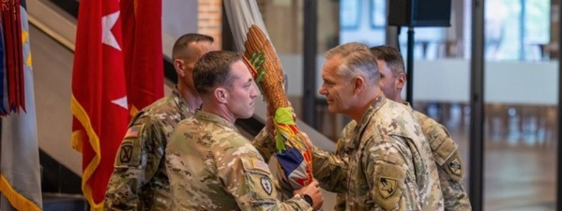 BG Katz ’99 Takes Command as Commandant of Cadets