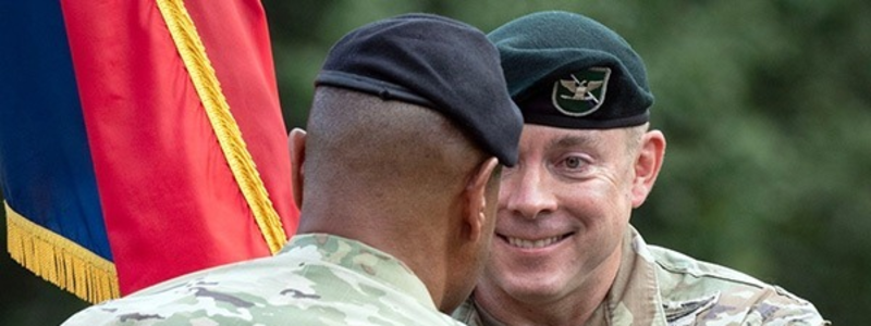 Hensel ’01 Assumes Command of 193rd Infantry Brigade