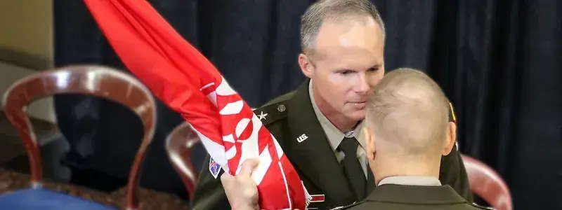 Goetz ’97 Assumes Command of South Pacific Division