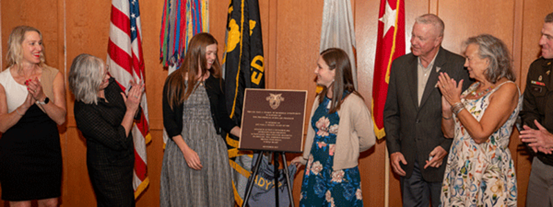 Honoring LTC Paul Finken ’89 Through the Next Generation of Army Physicians