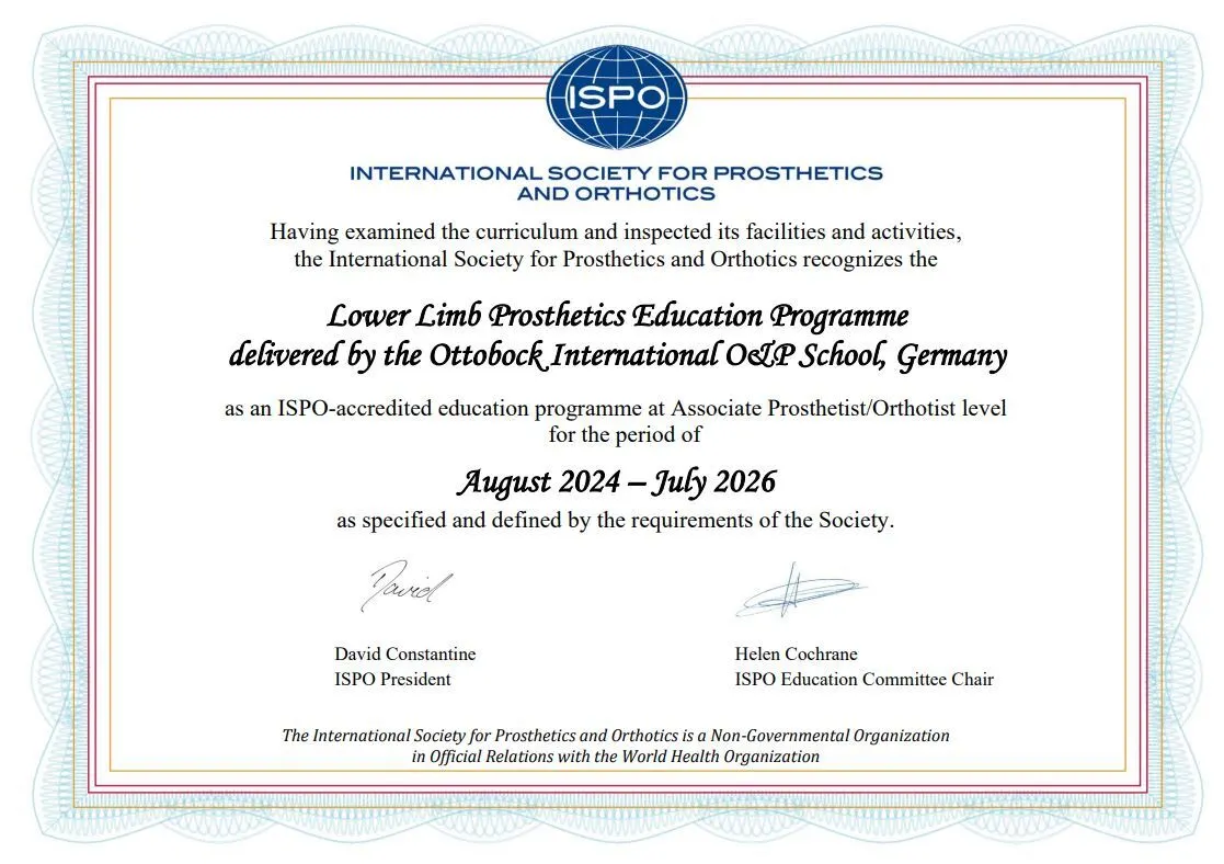 Accreditation Certificate