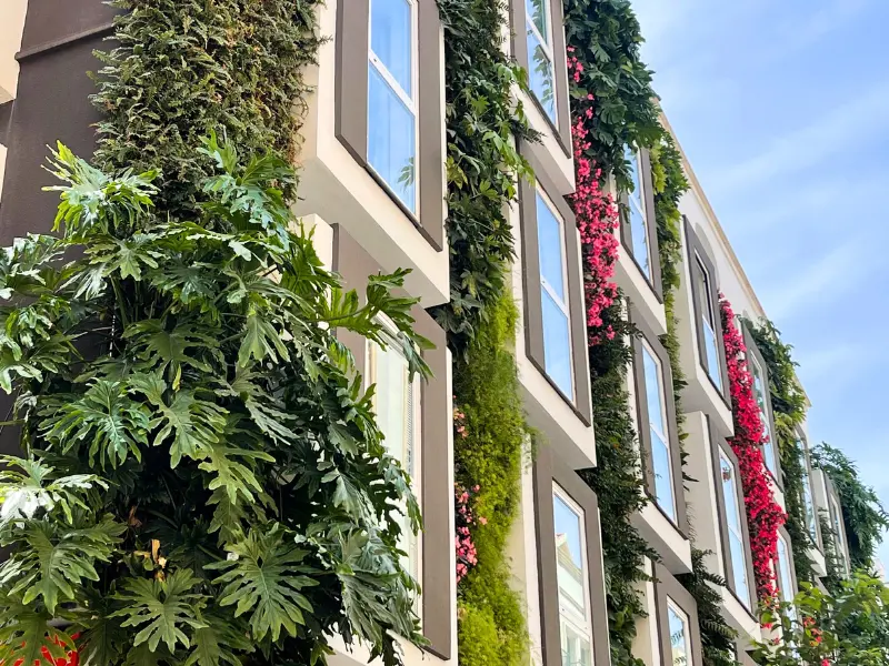 Hotel Mariposa Facade by Biotonomy