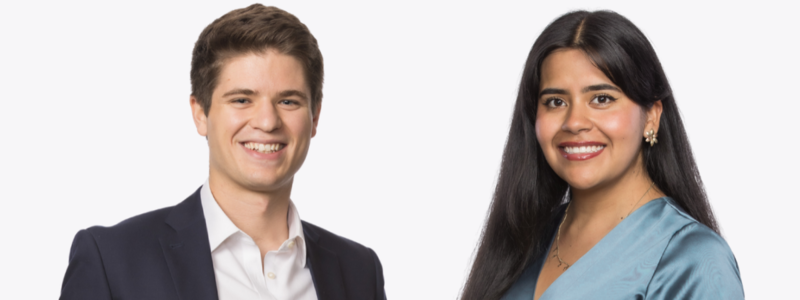 Quintin Gay ’24, Kassandra Ciriza-Monreal ’26 awarded Fulbright grants to teach English in Kyrgyzstan and Portugal