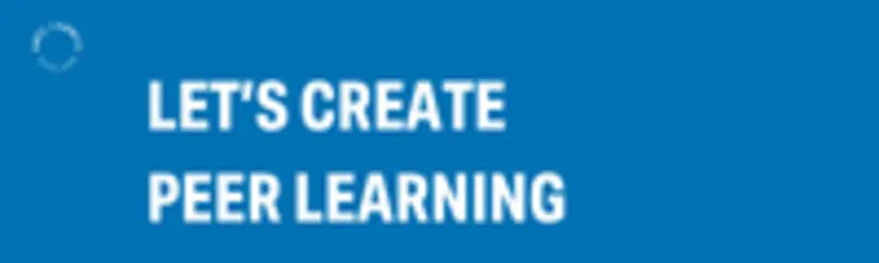 Let's Create Peer Learning Programme logo