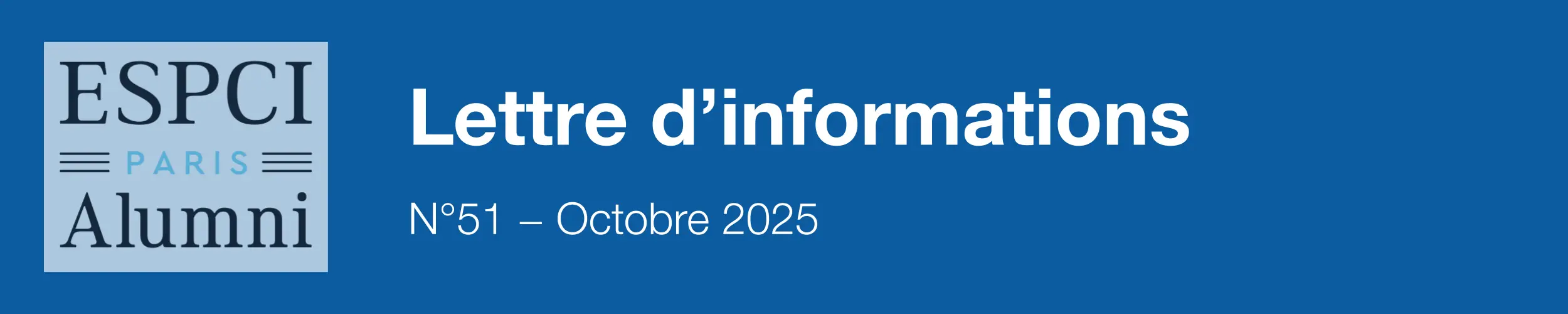 Lettre d’informations n°39 - avril 2024