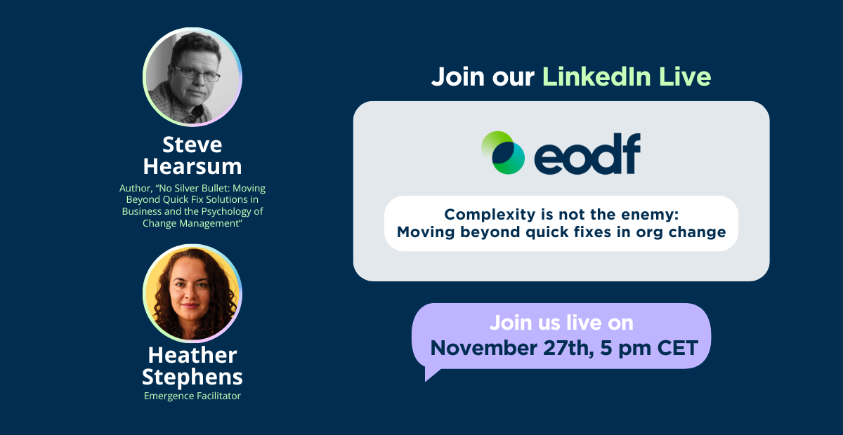 LinkedIn Live: Complexity Isn’t The Enemy: Moving Beyond Quick Fixes In ...