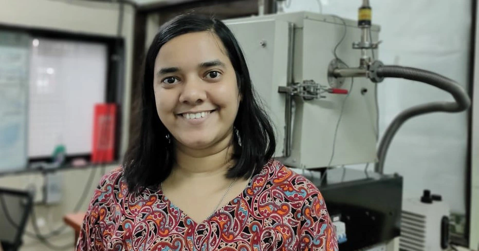 Jayeeta in the lab. Photo/Credit: Courtesy of Jayeeta Saha