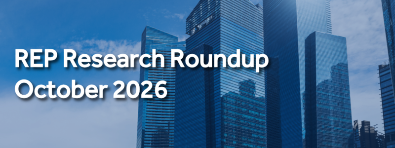 REP Research Roundup - October 2026