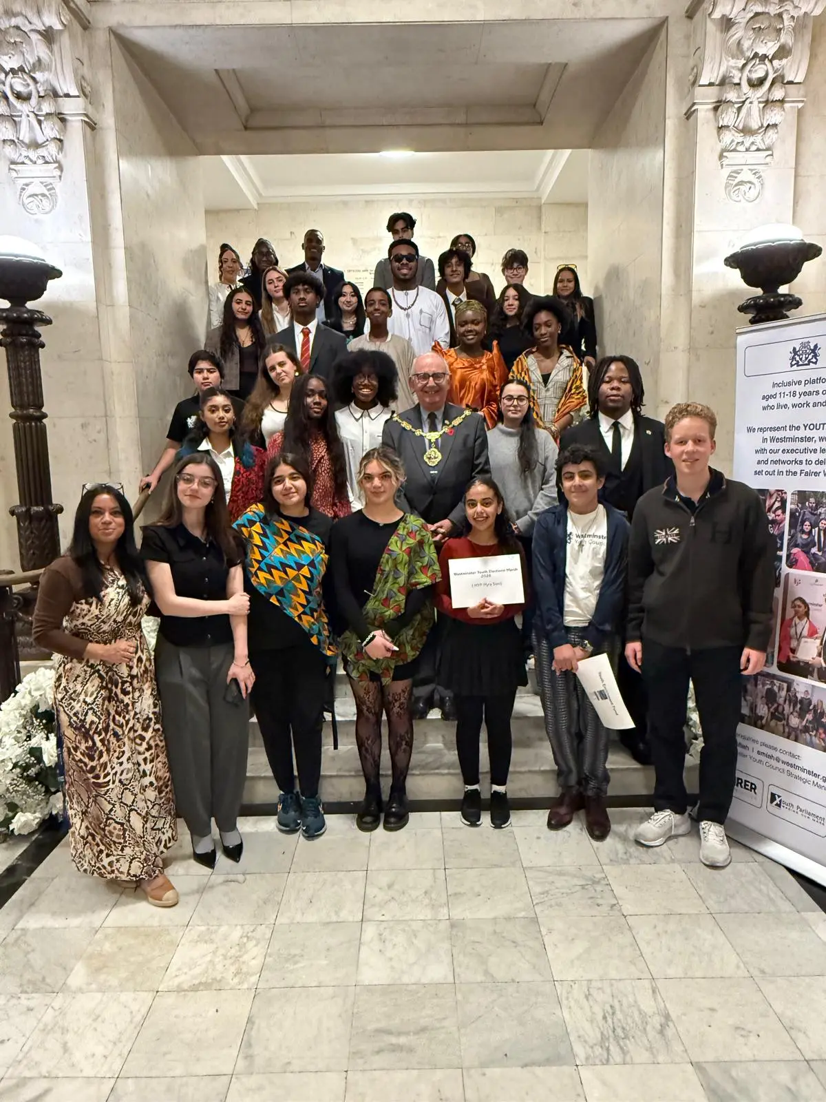 A picture of attendees at the Westminster Youth Council Black History Month Event