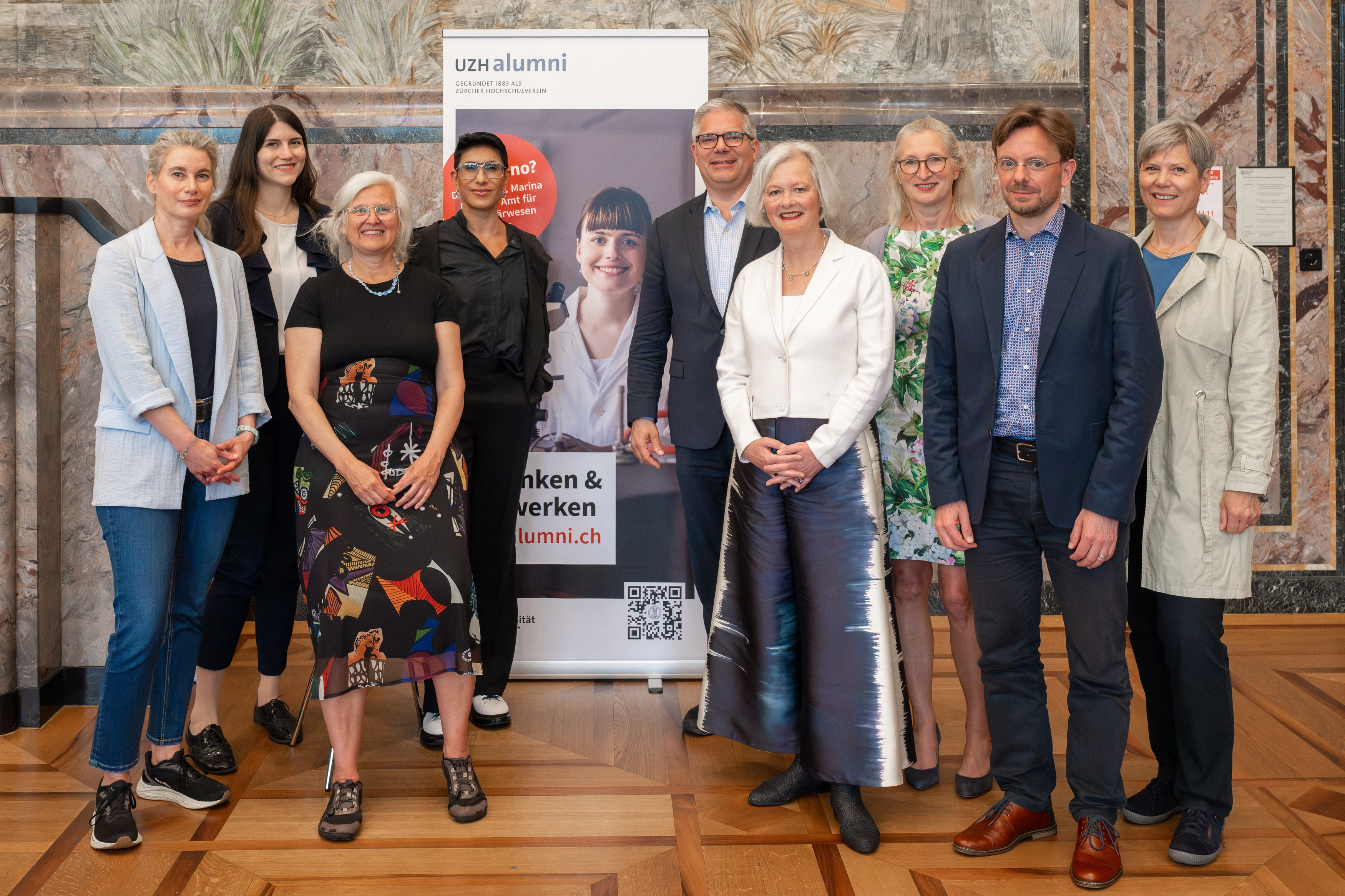 Organisator:innen und Podiumsgäste