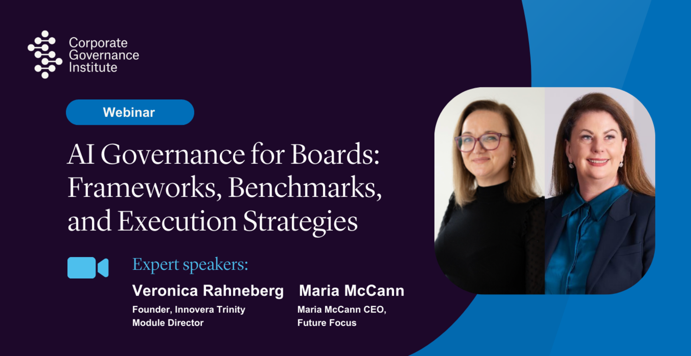 AI Governance for Boards: Frameworks, Benchmarks, and Execution Strategies Webinar