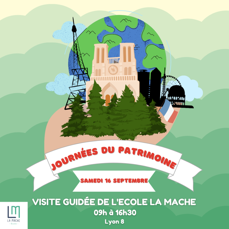 La journée du patrimoine à l’Ecole La Mache.