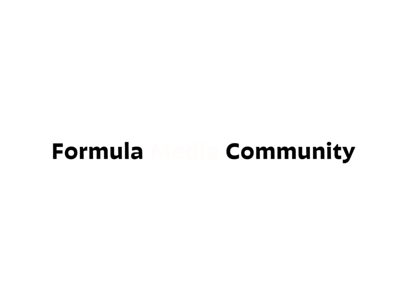 Formula Media Community logo