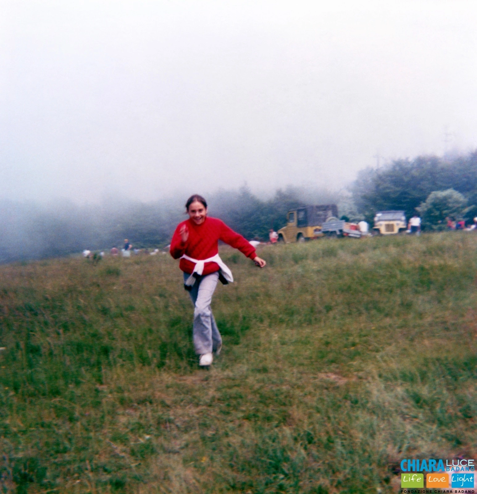 Chiara Badano running outdoors