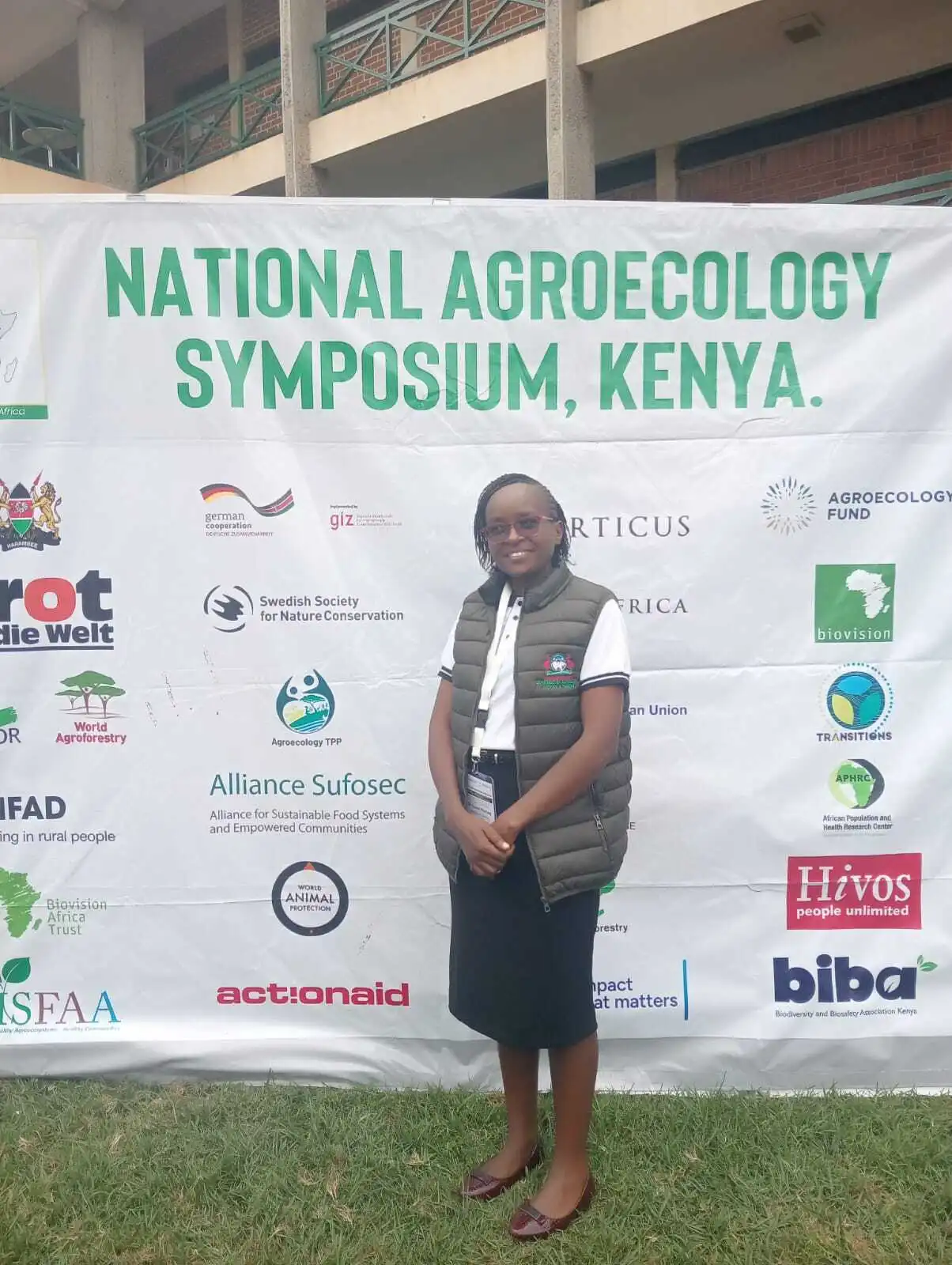 Dr. Naomi Muriuki during the recent Kenya National Agroecology Symposium.