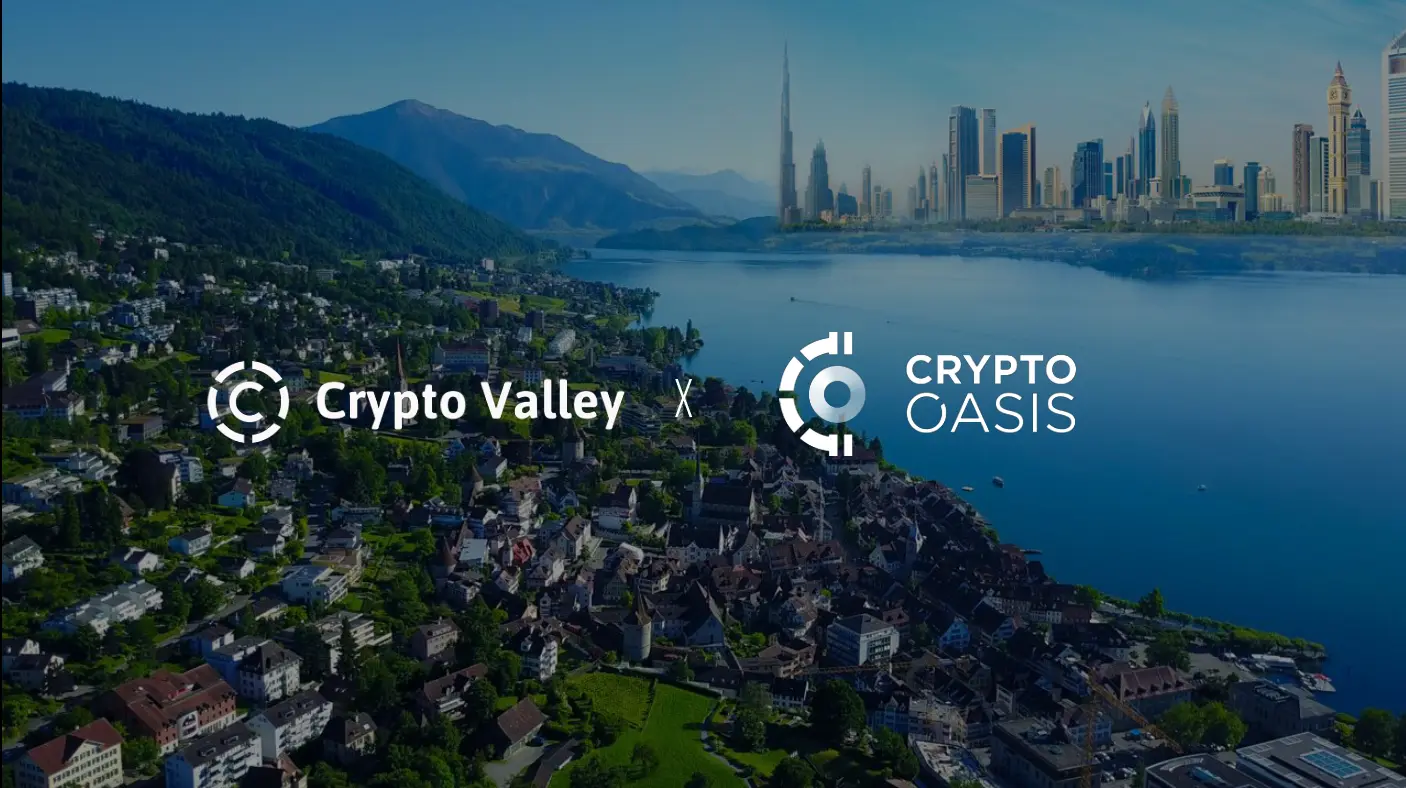 Crypto Valley Association Joins Hands with The Crypto Oasis to Boost  Blockchain Development in the Middle East | Crypto Valley Association