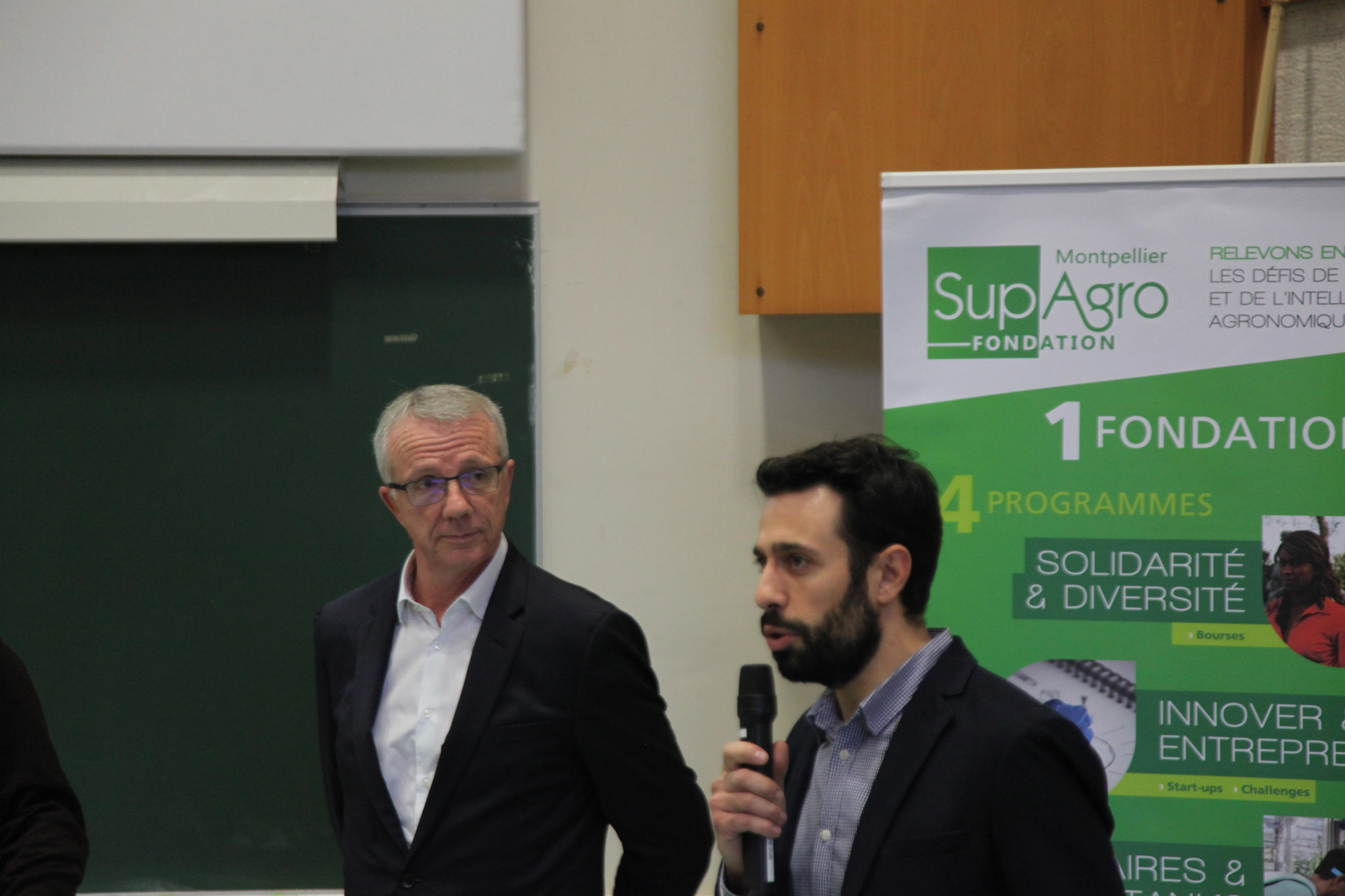 Matthieu Vezolles et le Pdt Michel Penet