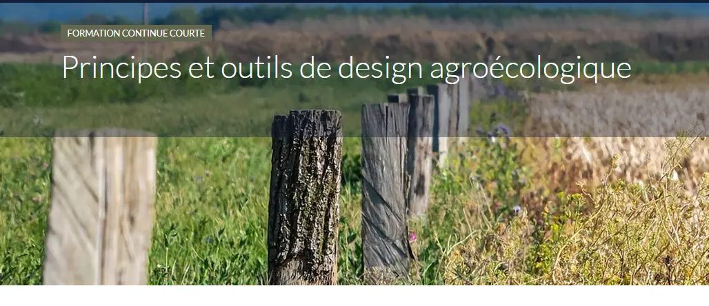 formation design agro-écologique