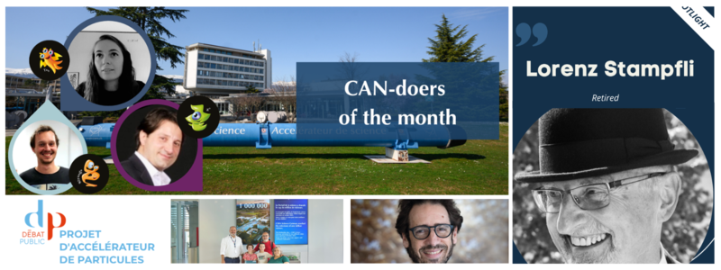 CERN Alumni Weekly News | Meet our July CAN-doers, A Lawyer Amongst Physicist, FCC Pubic Debate, Physics...with Dad Jokes?