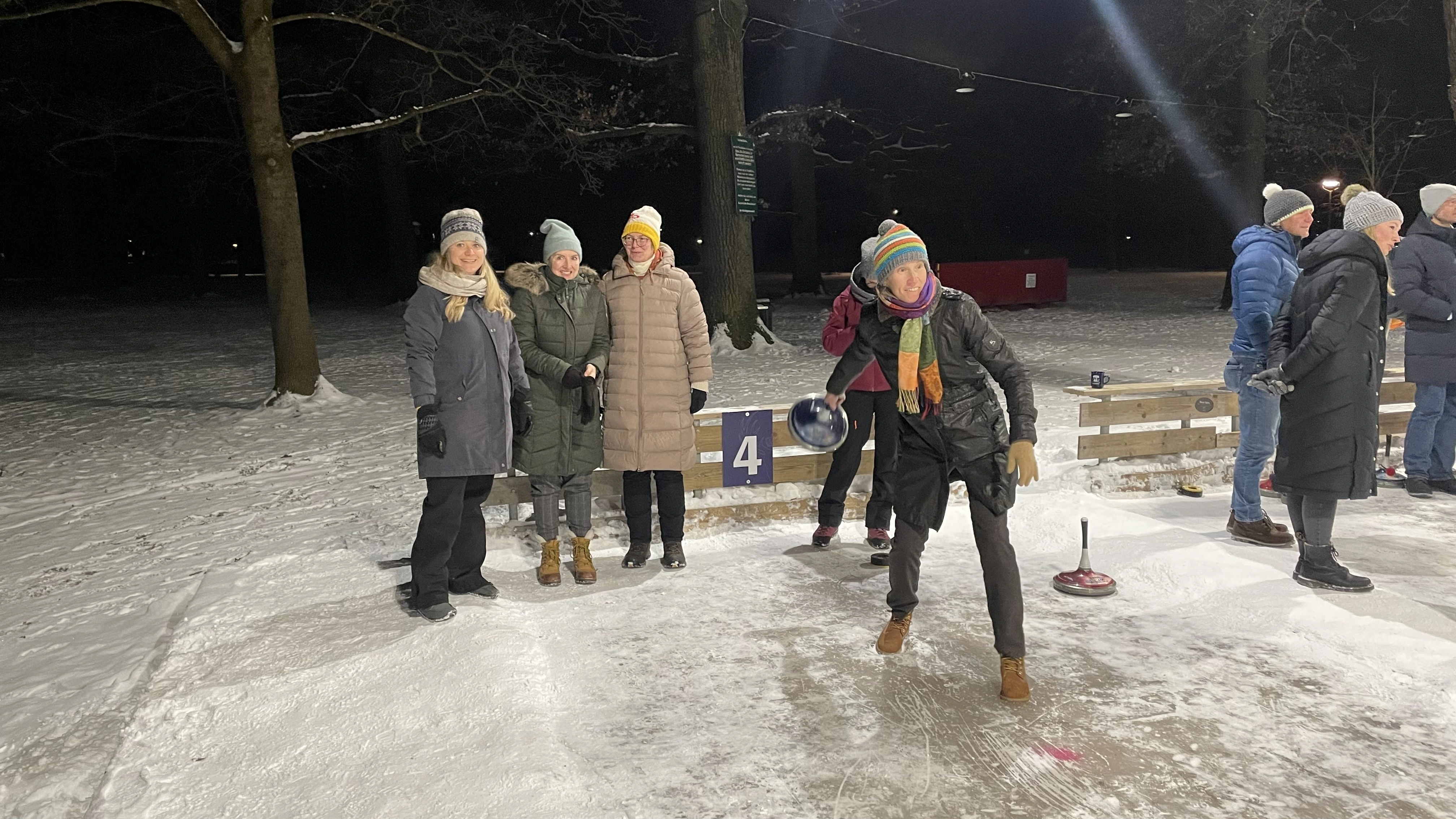 Stammtisch München Eisstockschießen 2024