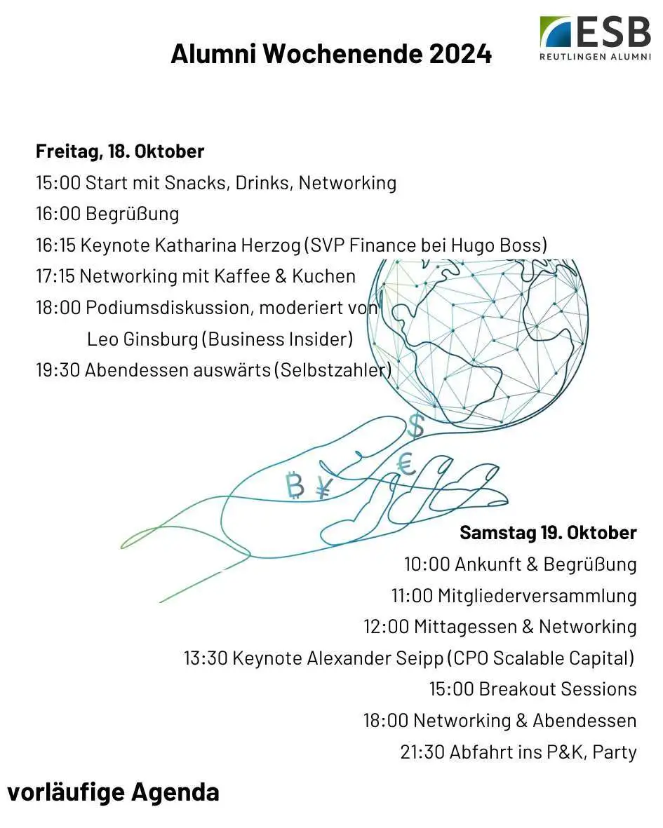 Agenda Alumni WE