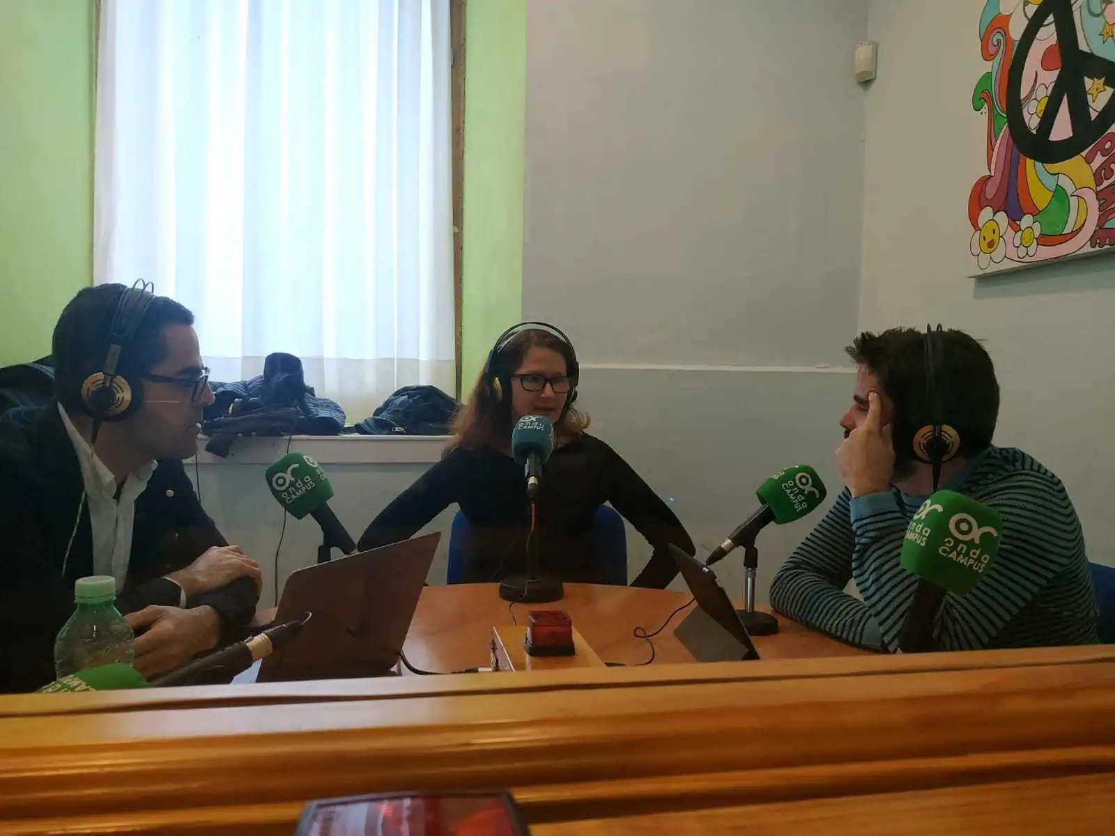 Photo of Global Forum Radio recording