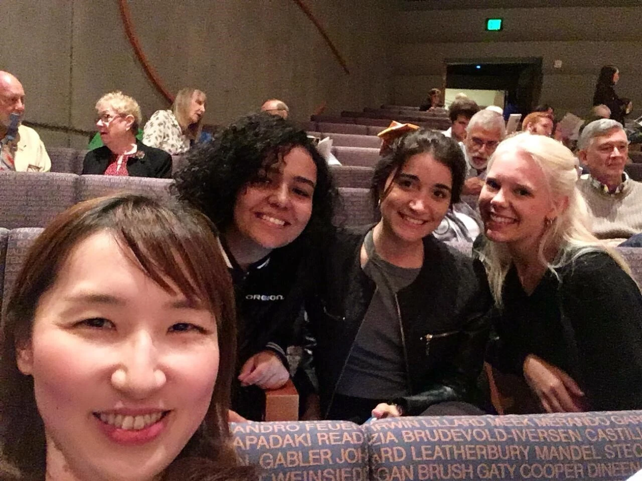 Attending a concert at Fisher Center- Bard College