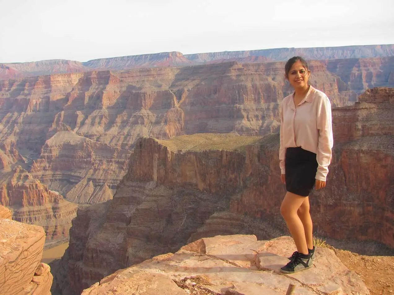 Neelu at the Grand Canyon