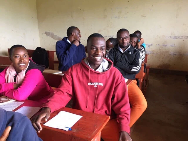 Image of a classroom in Burundi