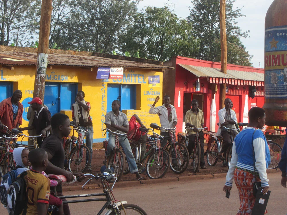 Image of young men in Burundi