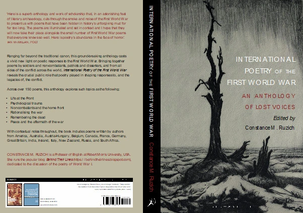 International Poetry of the First World War - Book cover